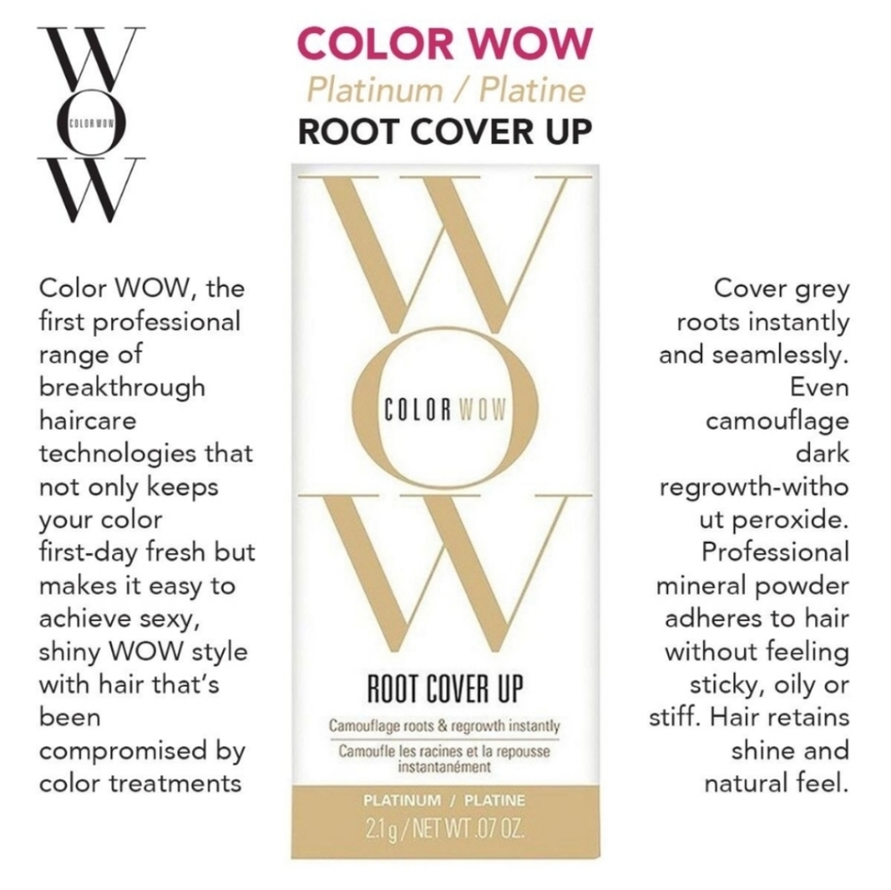 𝐖𝐎𝐖 Root Cover Up Platinum powder